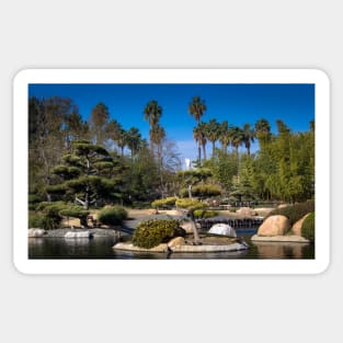 Japanese Garden Woodley Park California Sticker